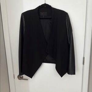 BCBGMaxAzria Black Blazer with Relaxed Silhouette